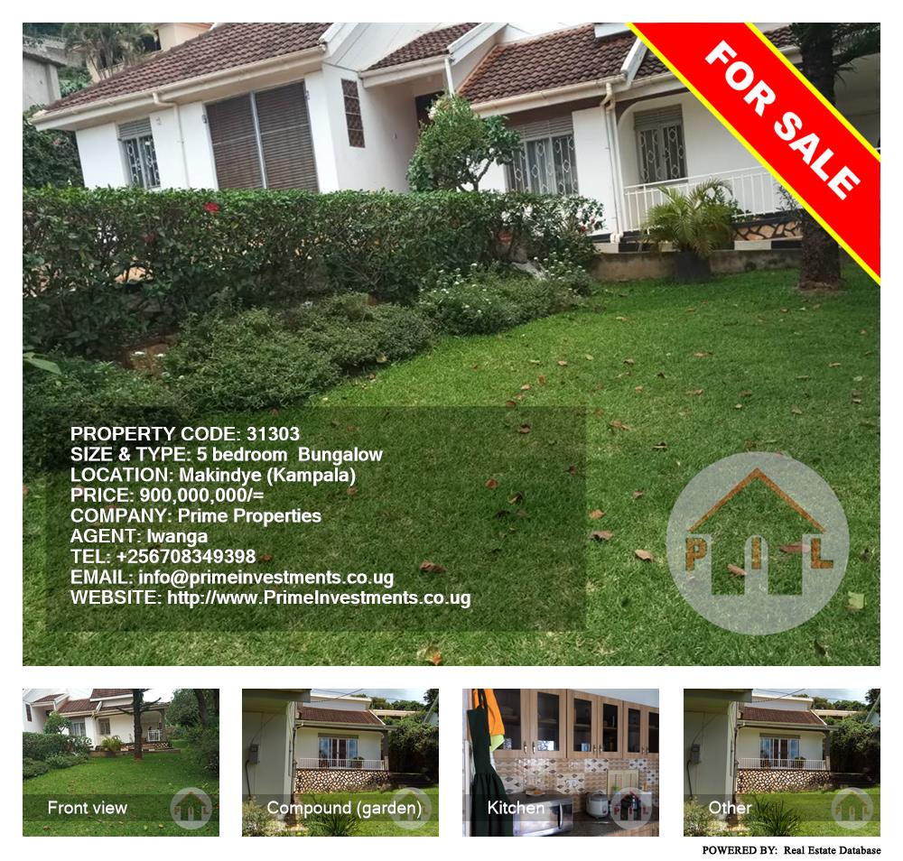 5 bedroom Bungalow  for sale in Makindye Kampala Uganda, code: 31303