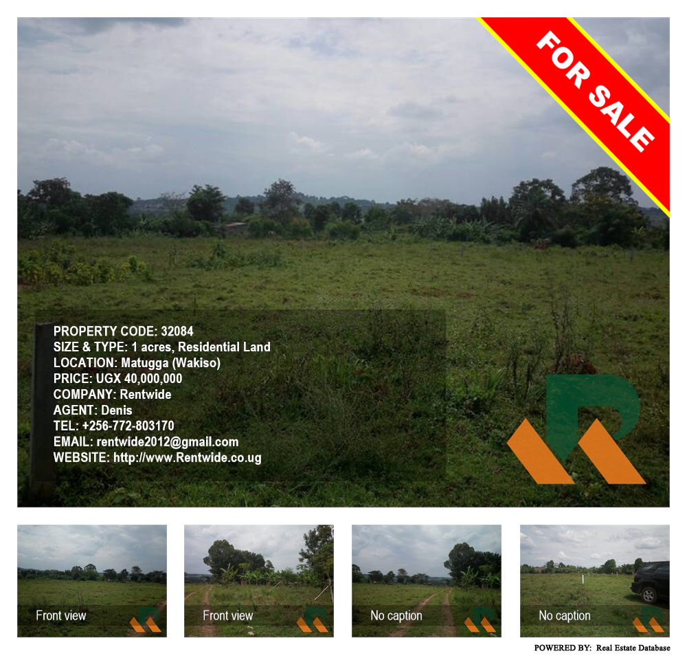 Residential Land  for sale in Matugga Wakiso Uganda, code: 32084