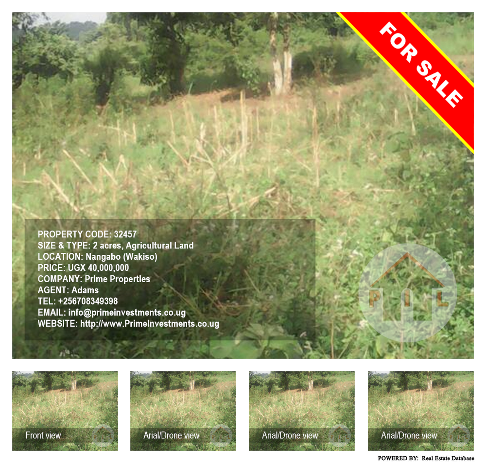 Agricultural Land  for sale in Nangabo Wakiso Uganda, code: 32457