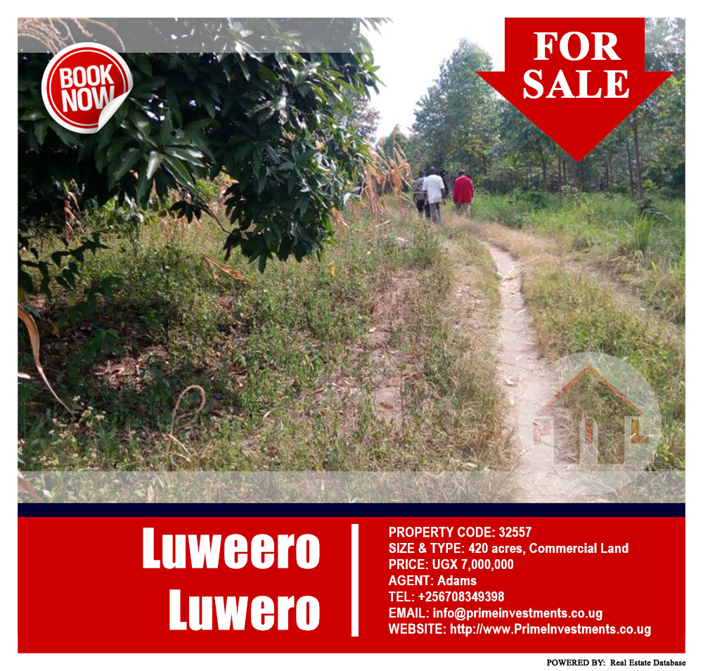 Commercial Land  for sale in Luweero Luweero Uganda, code: 32557