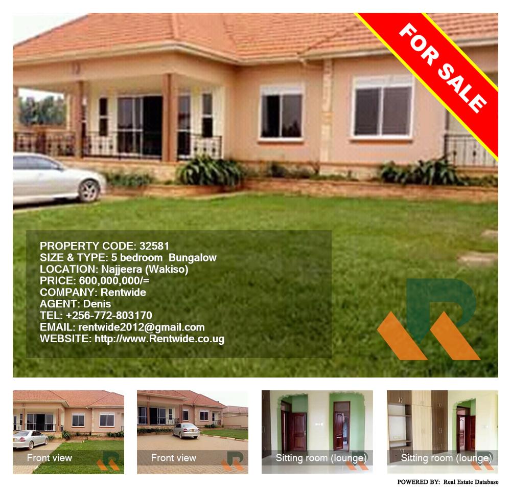 5 bedroom Bungalow  for sale in Najjera Wakiso Uganda, code: 32581