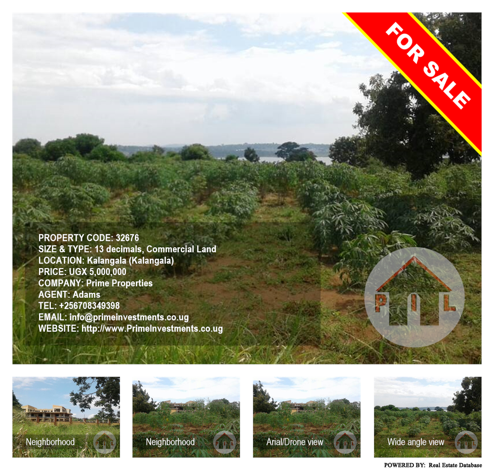 Commercial Land  for sale in Kalangalacenter Kalangala Uganda, code: 32676