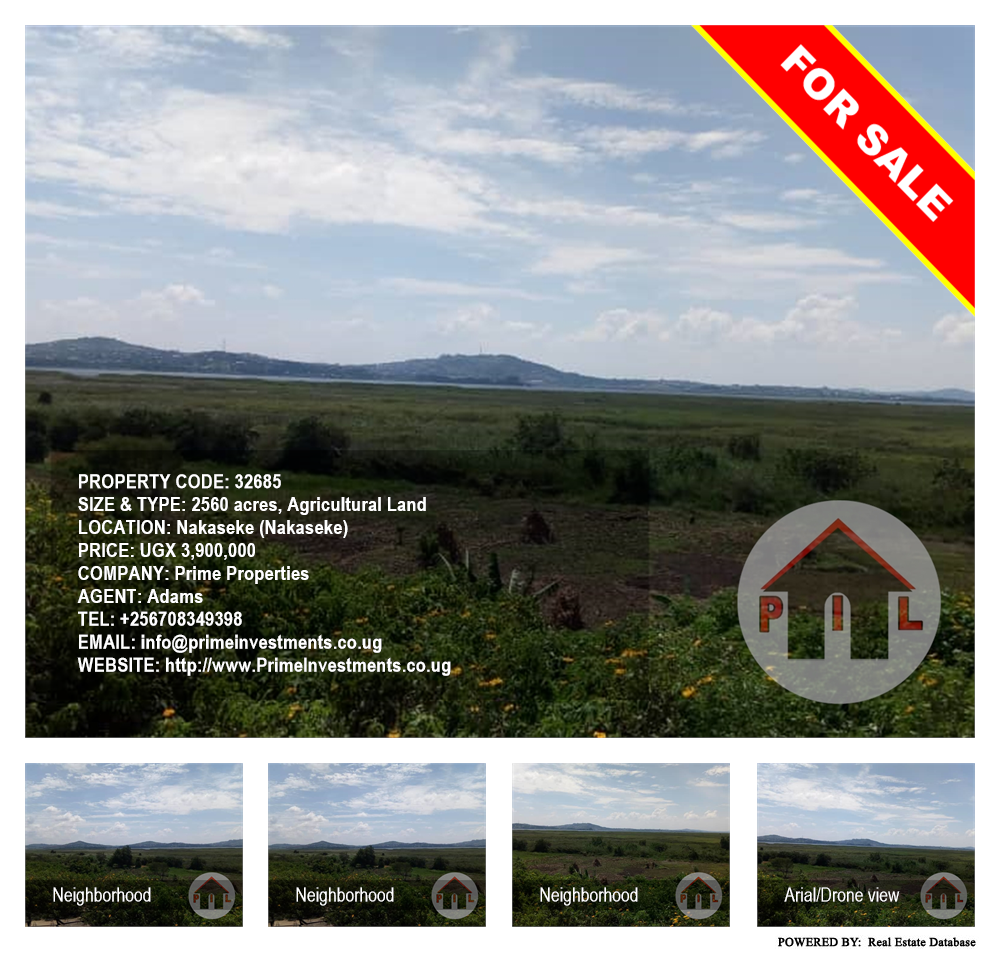 Agricultural Land  for sale in Nakaseke Nakaseke Uganda, code: 32685