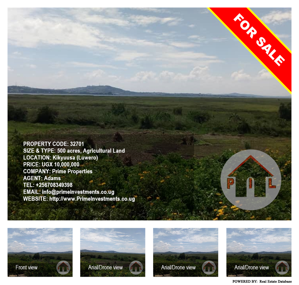 Agricultural Land  for sale in Kikyuusa Luweero Uganda, code: 32701