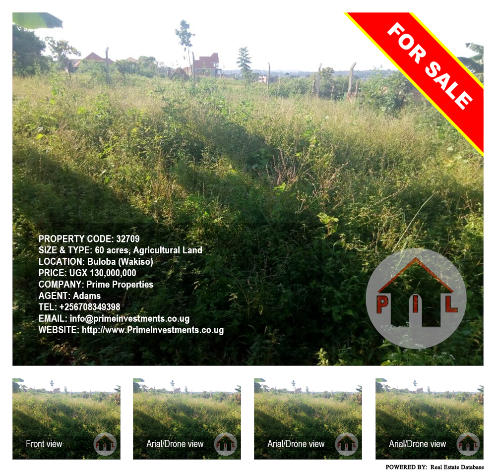 Agricultural Land  for sale in Buloba Wakiso Uganda, code: 32709