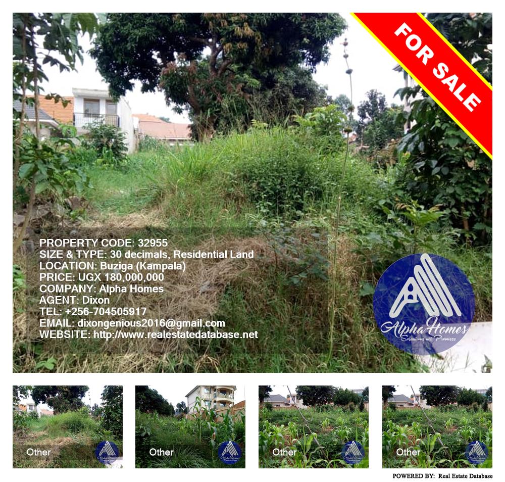 Residential Land  for sale in Buziga Kampala Uganda, code: 32955