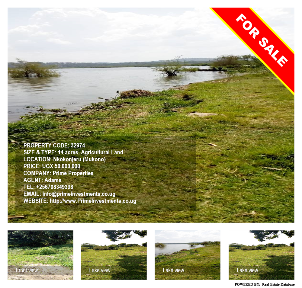 Agricultural Land  for sale in Nkokonjeru Mukono Uganda, code: 32974