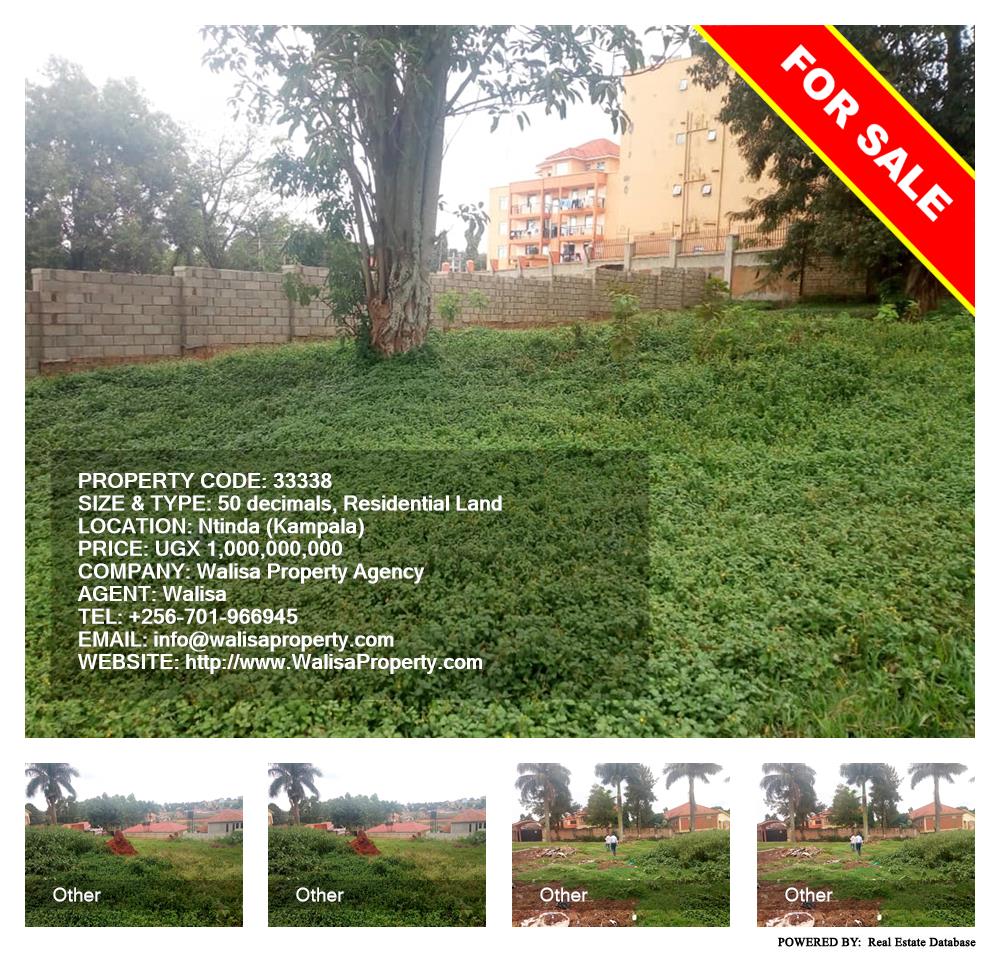 Residential Land  for sale in Ntinda Kampala Uganda, code: 33338