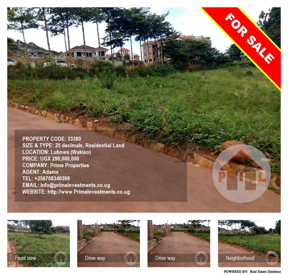 Residential Land  for sale in Lubowa Wakiso Uganda, code: 33380