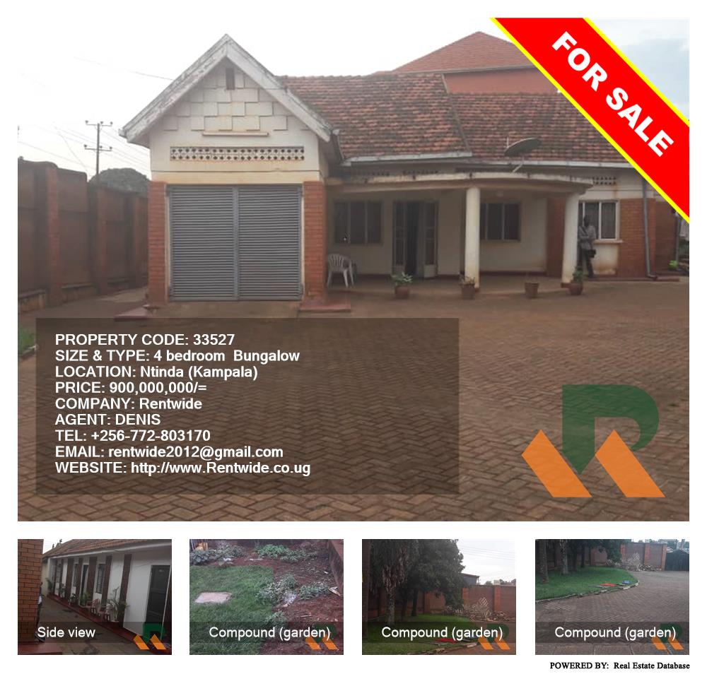 4 bedroom Bungalow  for sale in Ntinda Kampala Uganda, code: 33527