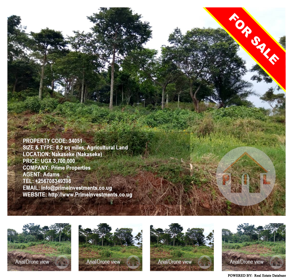 Agricultural Land  for sale in Nakaseke Nakaseke Uganda, code: 34051