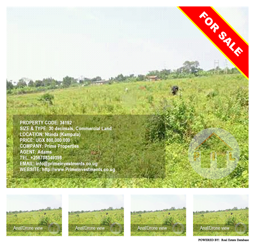 Commercial Land  for sale in Ntinda Kampala Uganda, code: 34192