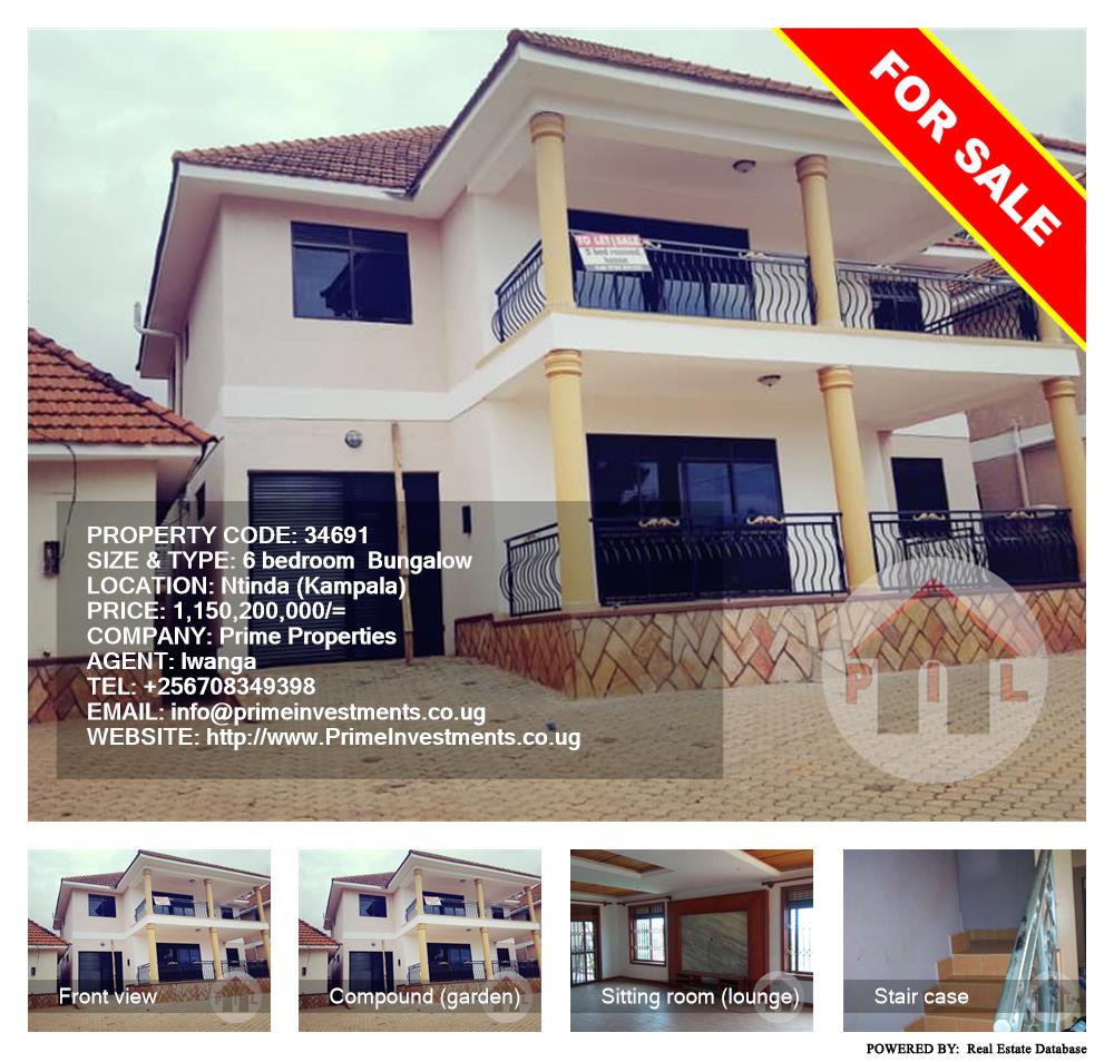 6 bedroom Bungalow  for sale in Ntinda Kampala Uganda, code: 34691