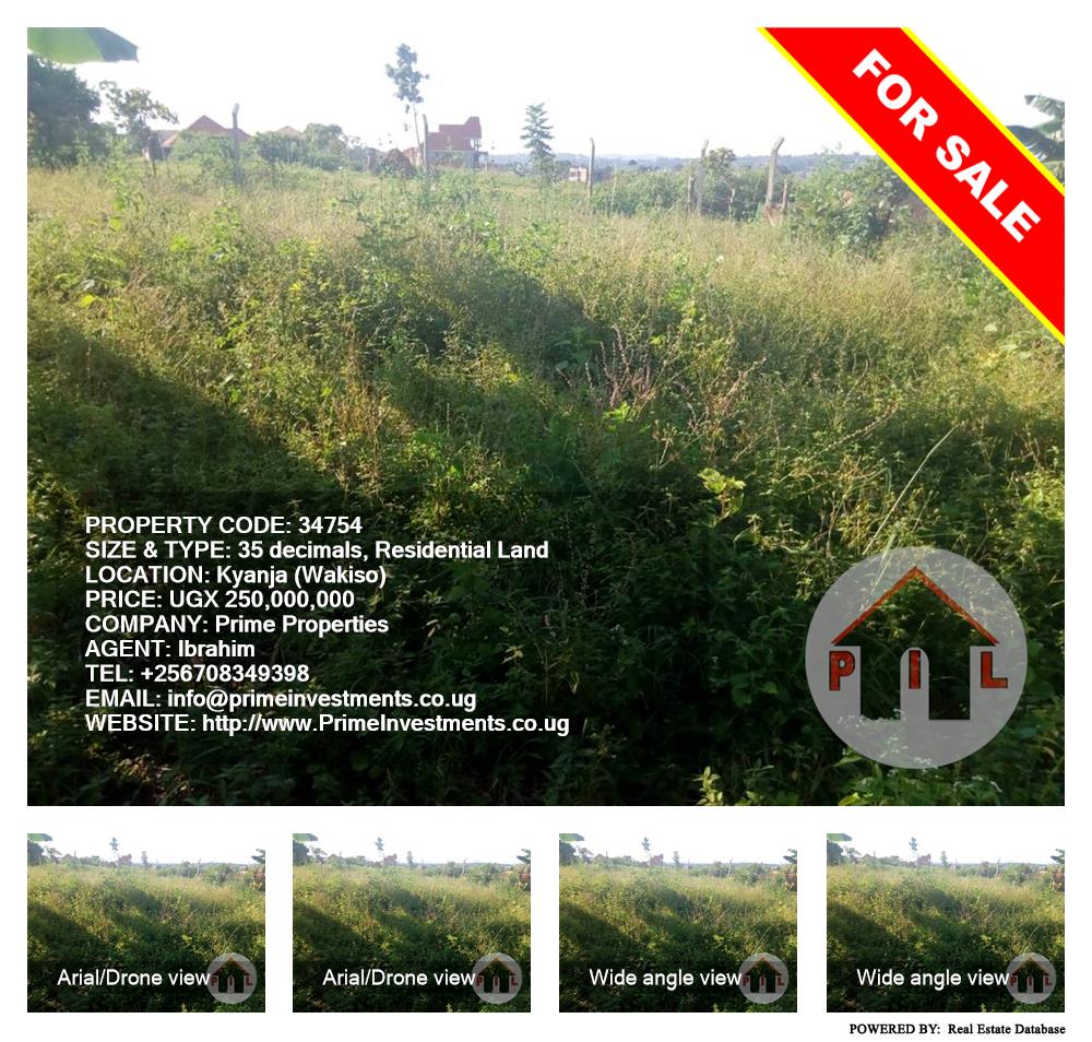 Residential Land  for sale in Kyanja Wakiso Uganda, code: 34754