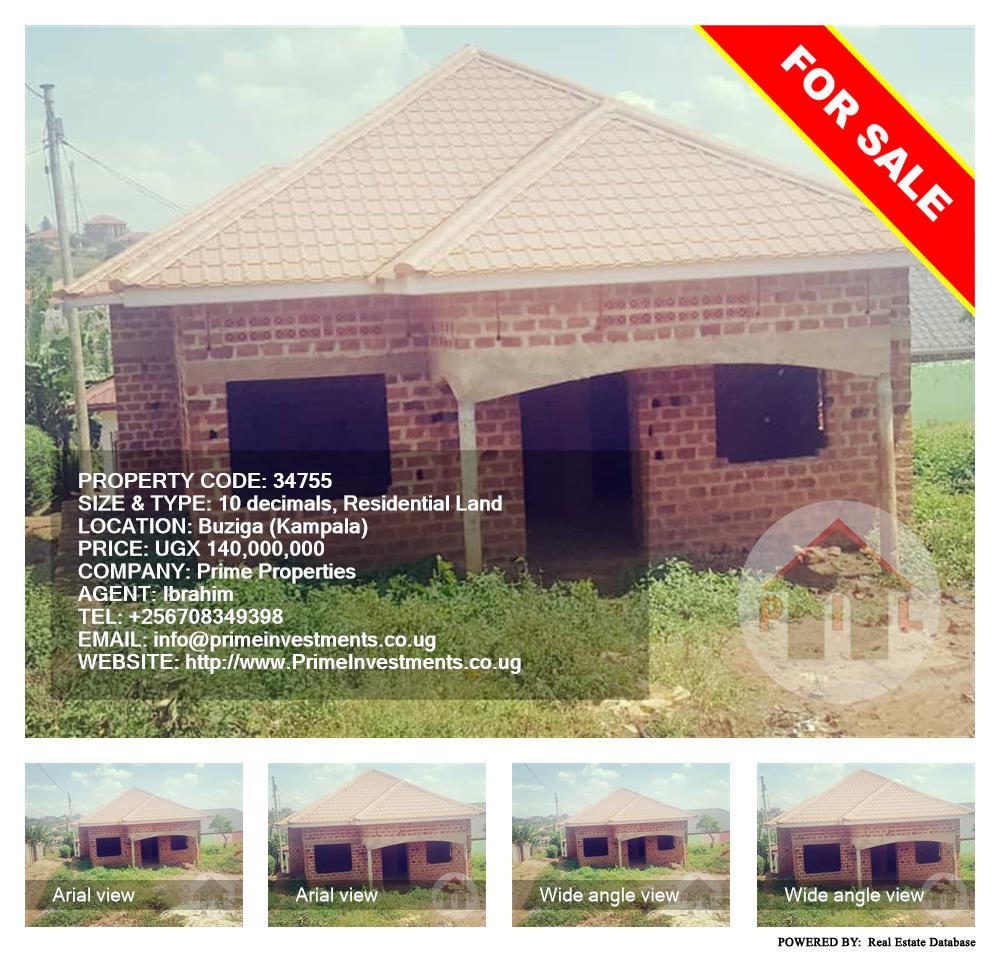 Residential Land  for sale in Buziga Kampala Uganda, code: 34755