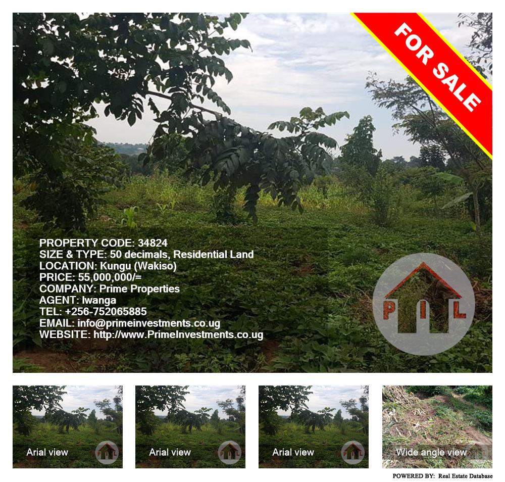 Residential Land  for sale in Kungu Wakiso Uganda, code: 34824