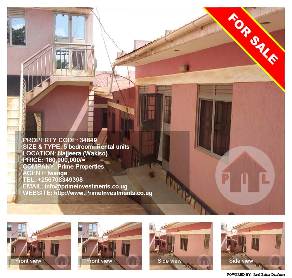 5 bedroom Rental units  for sale in Najjera Wakiso Uganda, code: 34849