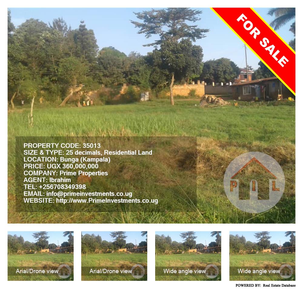 Residential Land  for sale in Bbunga Kampala Uganda, code: 35013
