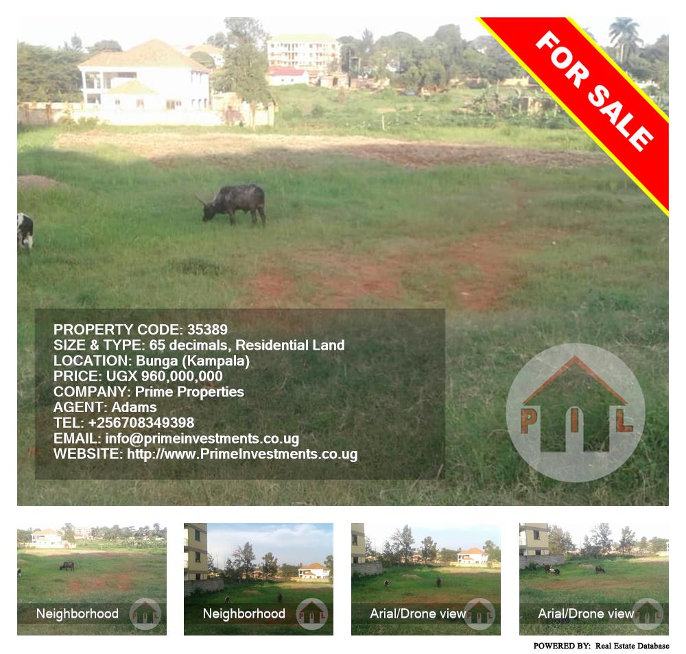 Residential Land  for sale in Bbunga Kampala Uganda, code: 35389