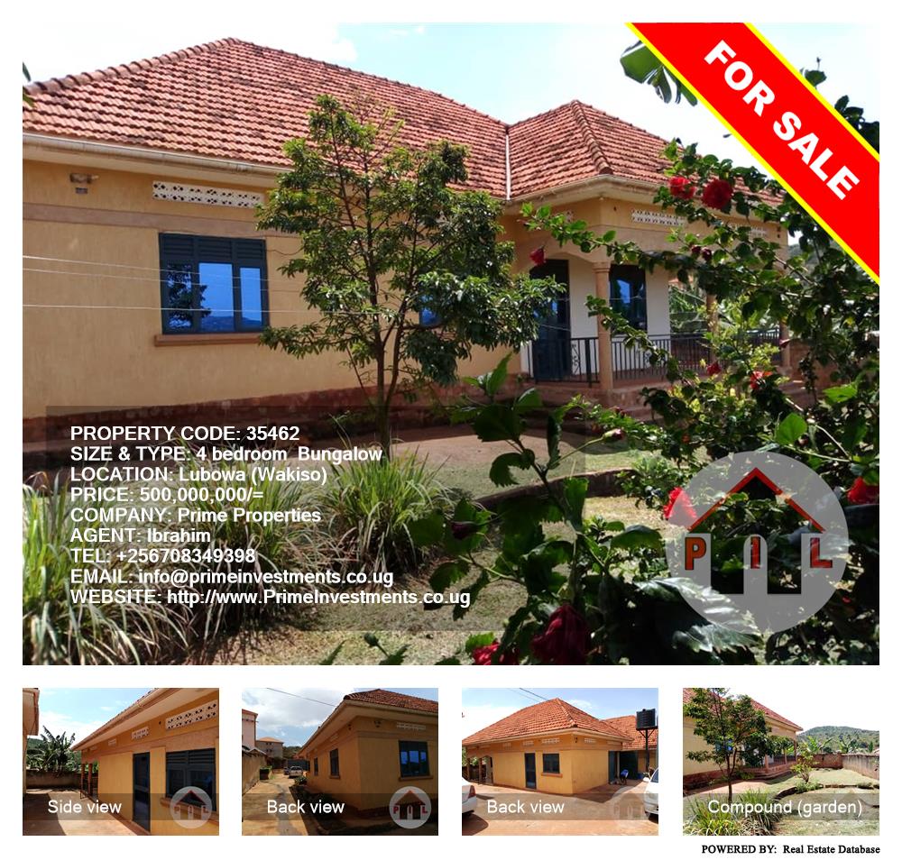 4 bedroom Bungalow  for sale in Lubowa Wakiso Uganda, code: 35462