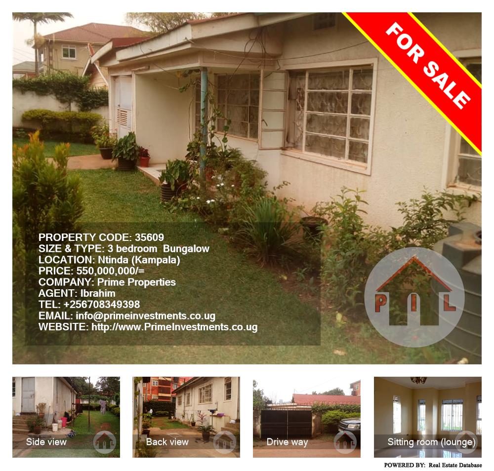 3 bedroom Bungalow  for sale in Ntinda Kampala Uganda, code: 35609