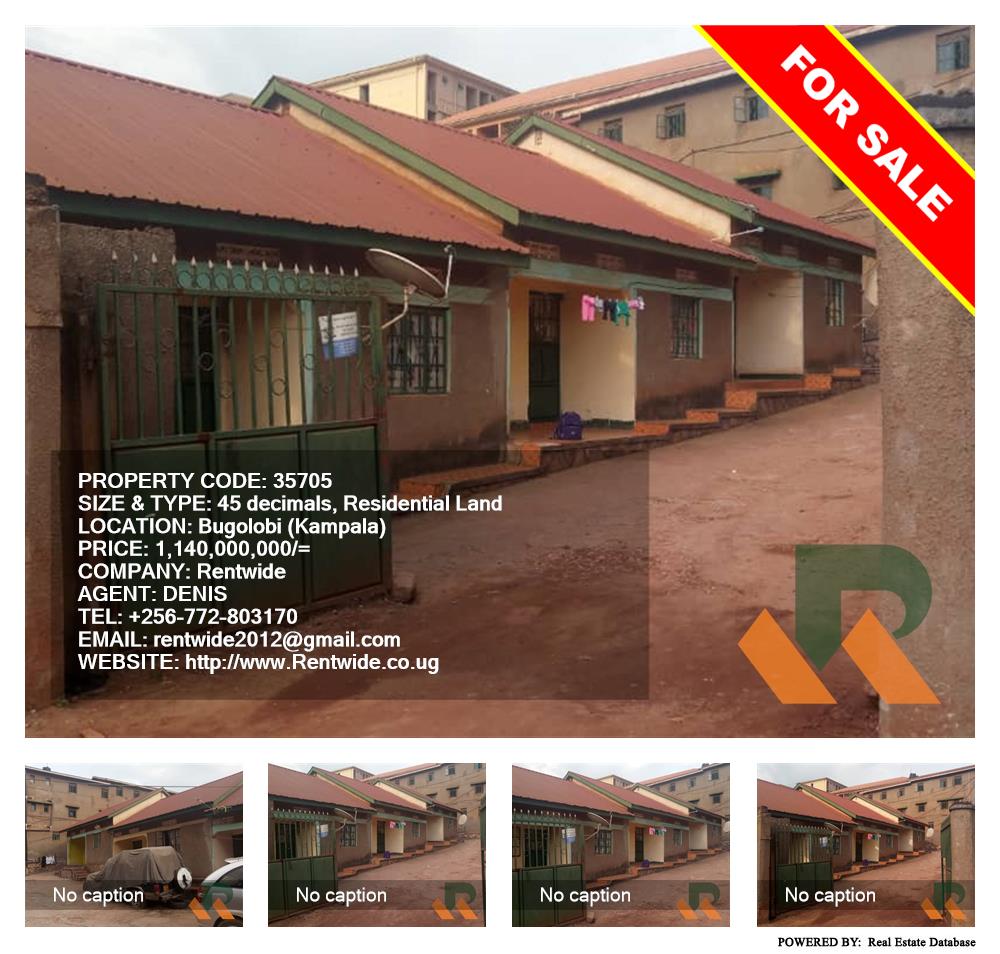 Residential Land  for sale in Bugoloobi Kampala Uganda, code: 35705