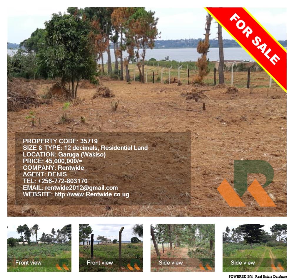 Residential Land  for sale in Garuga Wakiso Uganda, code: 35719