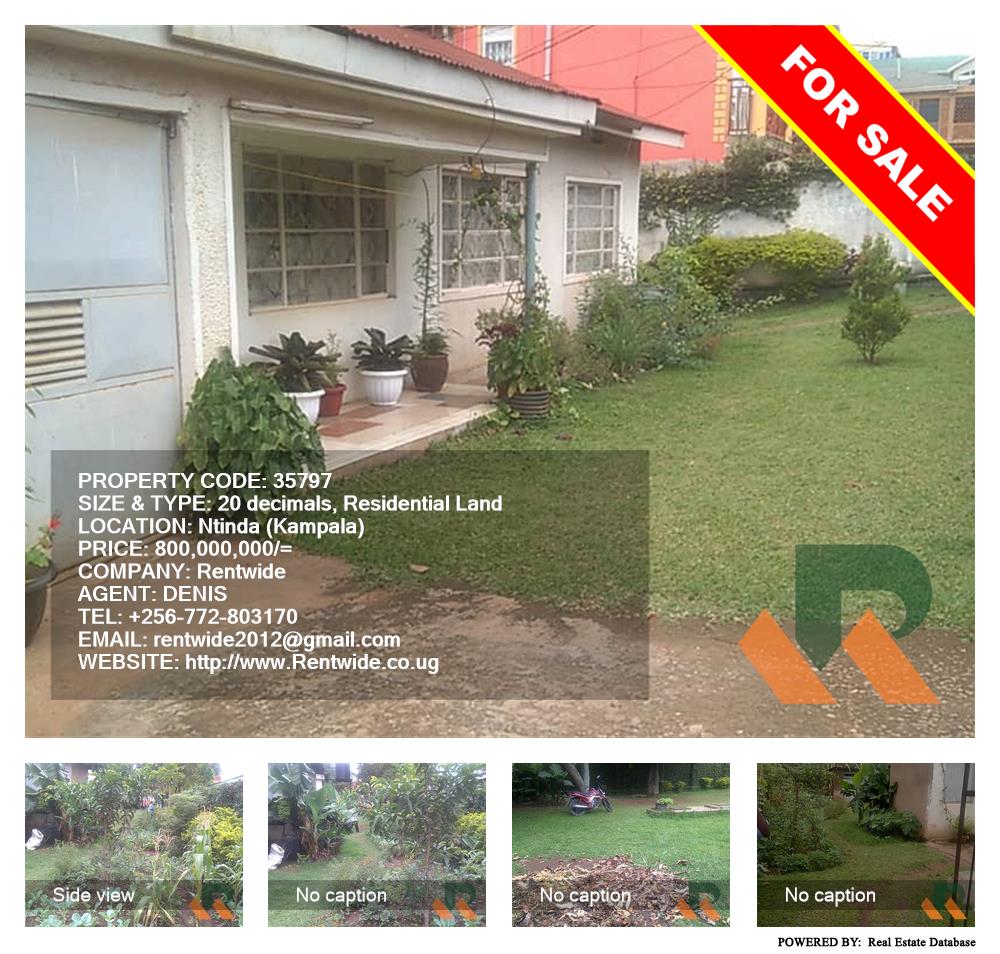 Residential Land  for sale in Ntinda Kampala Uganda, code: 35797