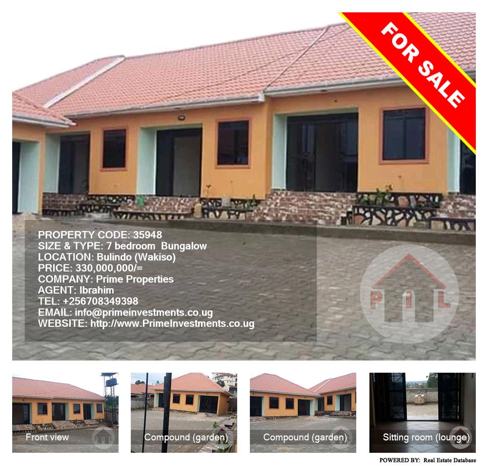 7 bedroom Bungalow  for sale in Bulindo Wakiso Uganda, code: 35948