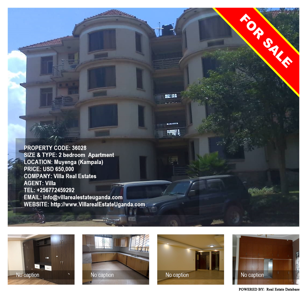 2 bedroom Apartment  for sale in Muyenga Kampala Uganda, code: 36028