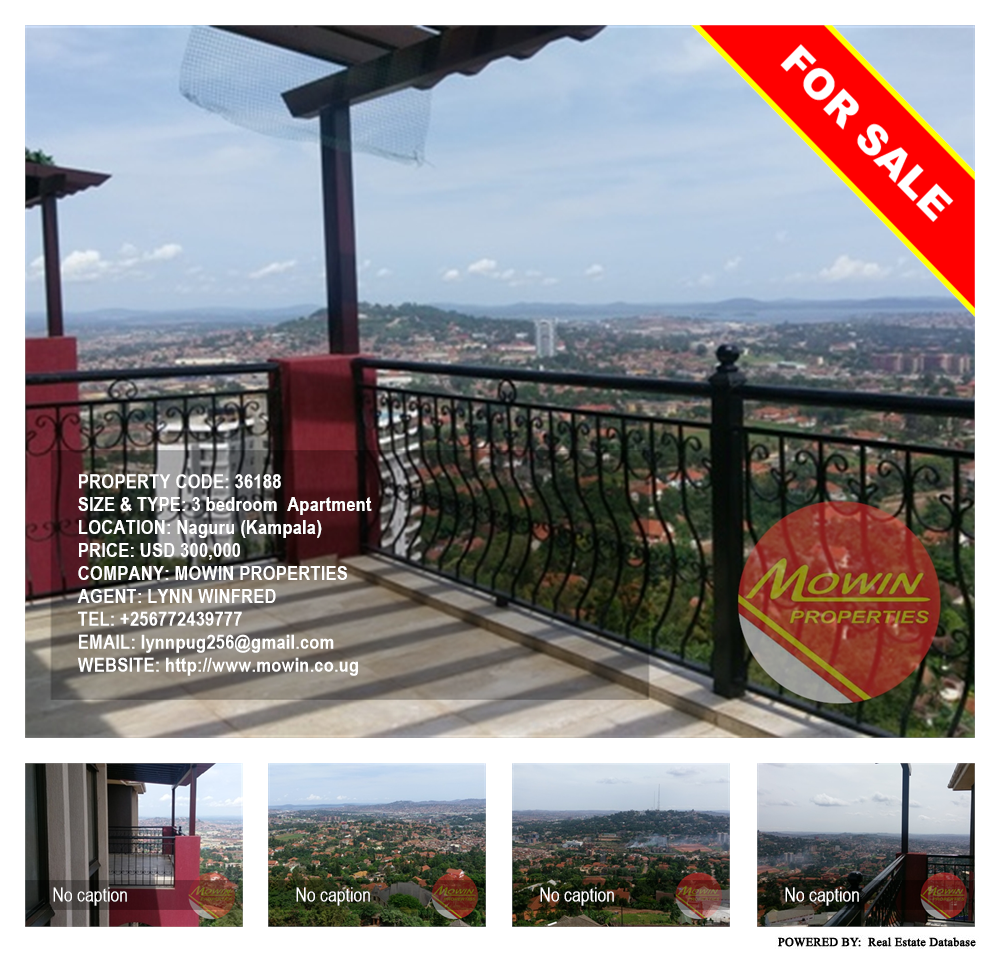 3 bedroom Apartment  for sale in Naguru Kampala Uganda, code: 36188