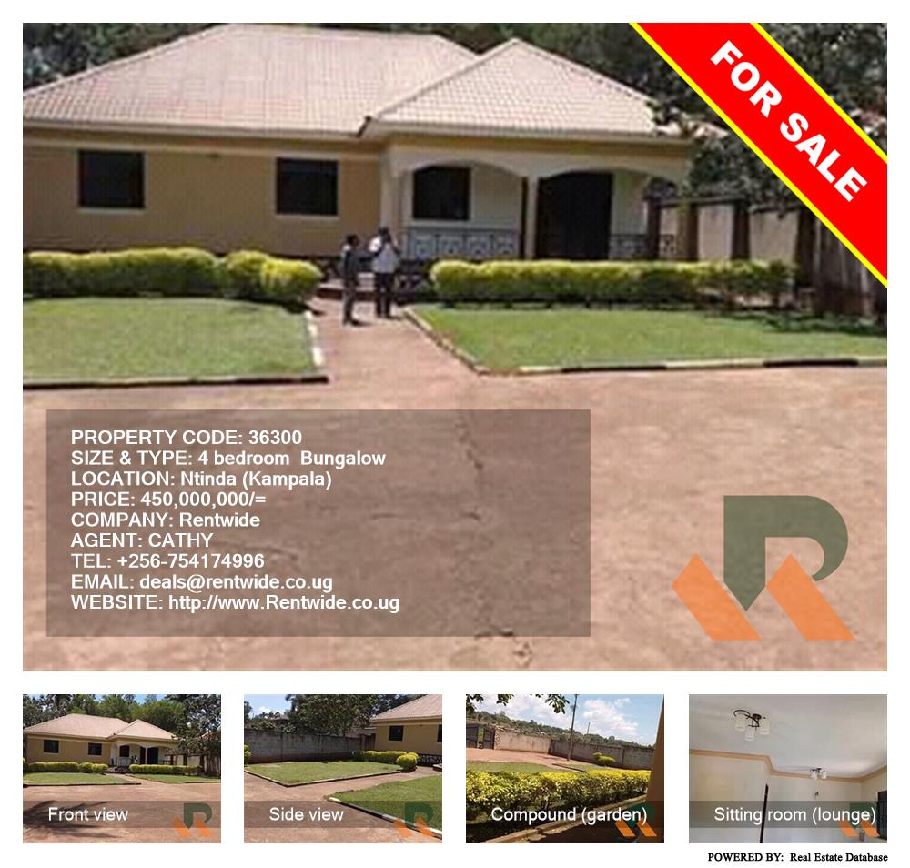 4 bedroom Bungalow  for sale in Ntinda Kampala Uganda, code: 36300