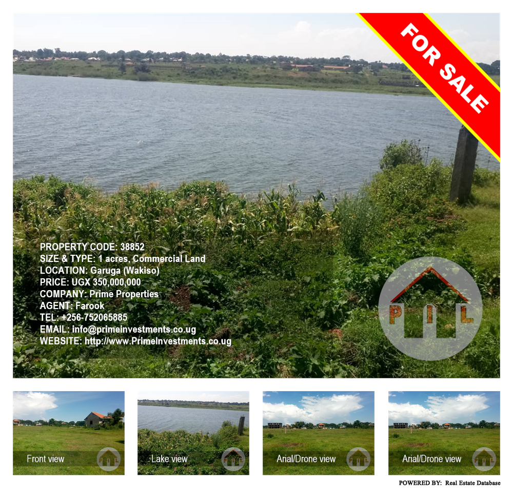 Commercial Land  for sale in Garuga Wakiso Uganda, code: 38852