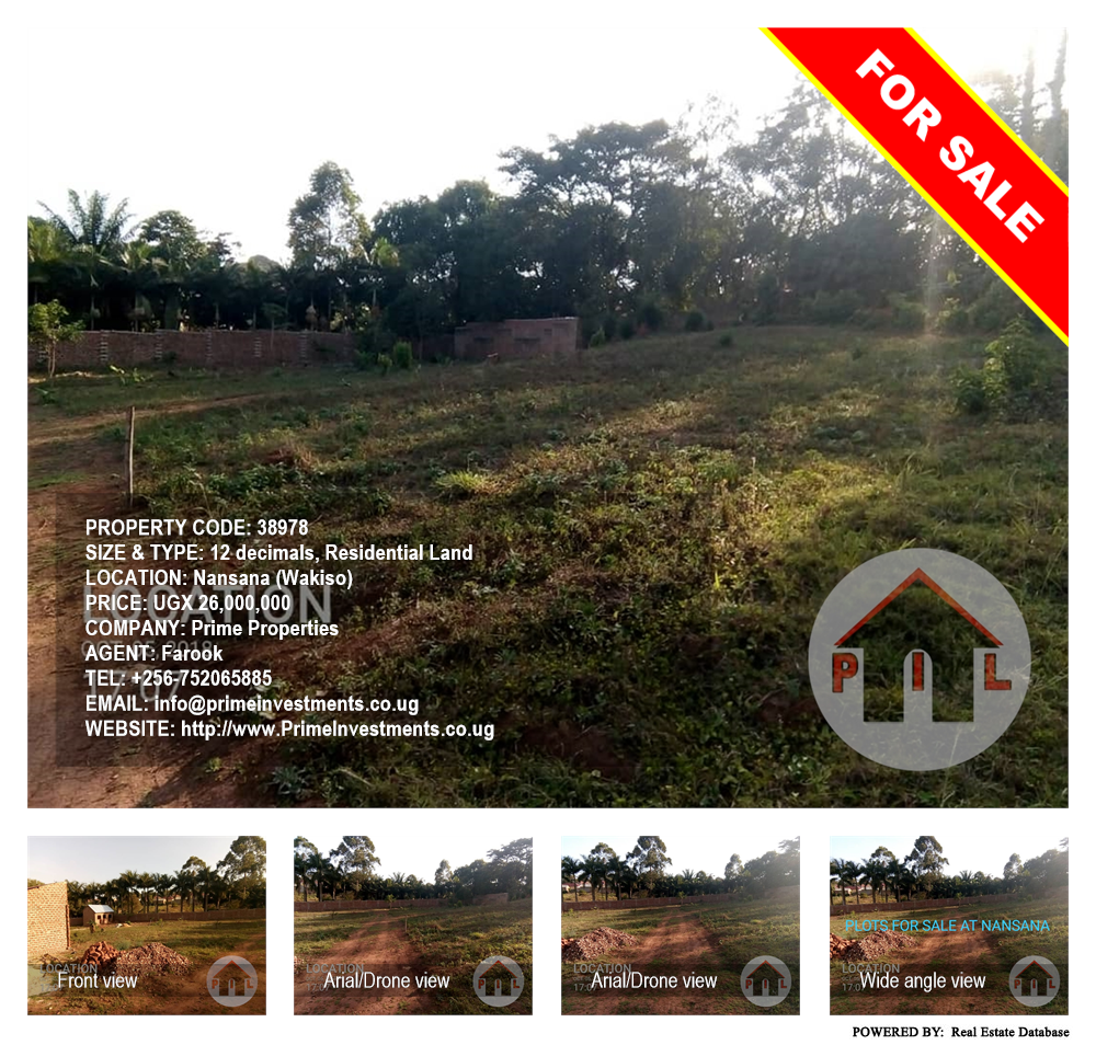 Residential Land  for sale in Nansana Wakiso Uganda, code: 38978