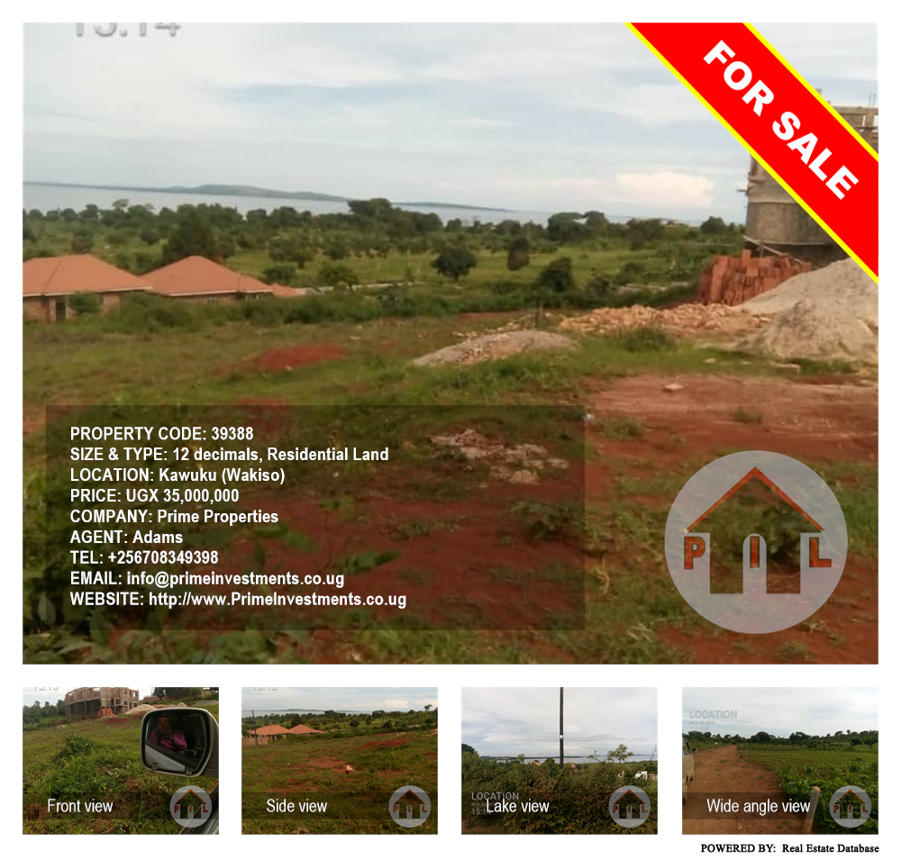 Residential Land  for sale in Kawuku Wakiso Uganda, code: 39388
