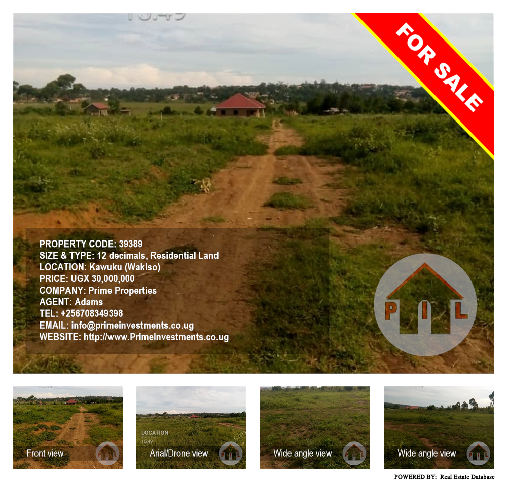 Residential Land  for sale in Kawuku Wakiso Uganda, code: 39389