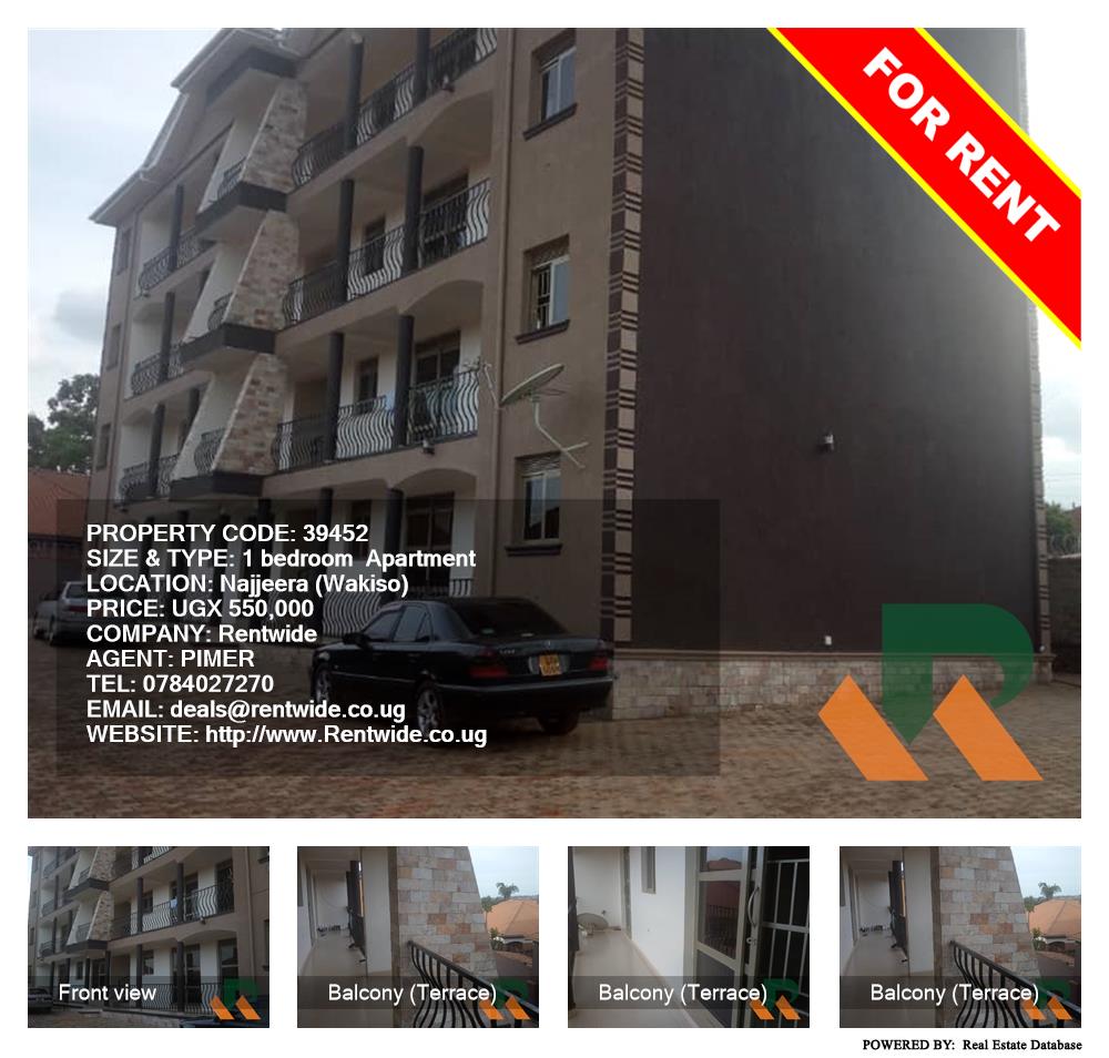 1 bedroom Apartment  for rent in Najjera Wakiso Uganda, code: 39452