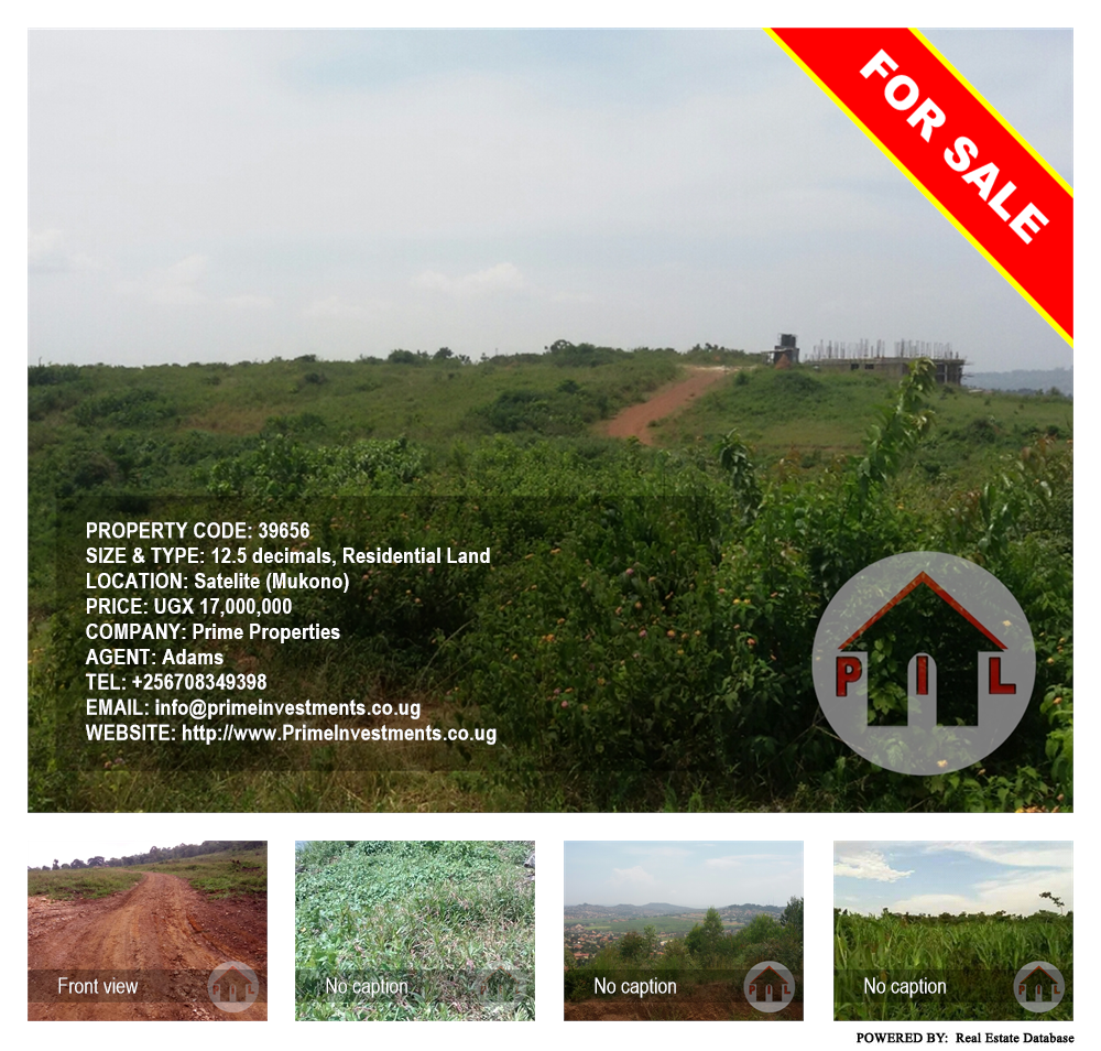 Residential Land  for sale in Satelite Mukono Uganda, code: 39656