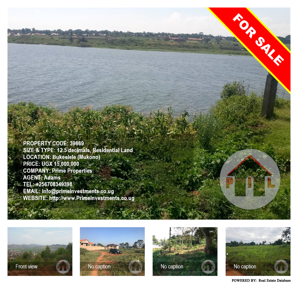 Residential Land  for sale in Bukeelele Mukono Uganda, code: 39669