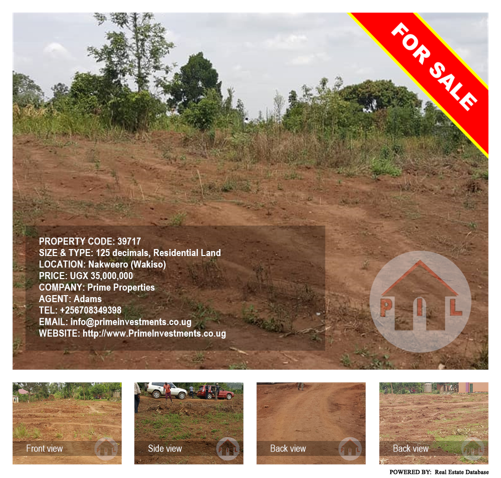 Residential Land  for sale in Nakweelo Wakiso Uganda, code: 39717