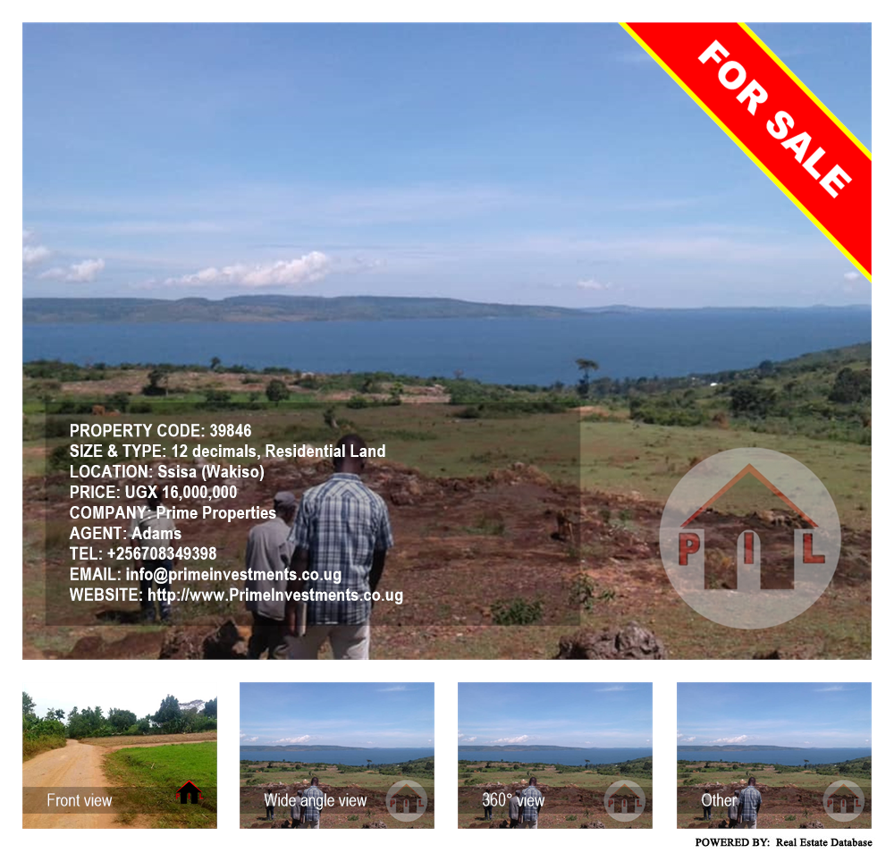 Residential Land  for sale in Ssisa Wakiso Uganda, code: 39846