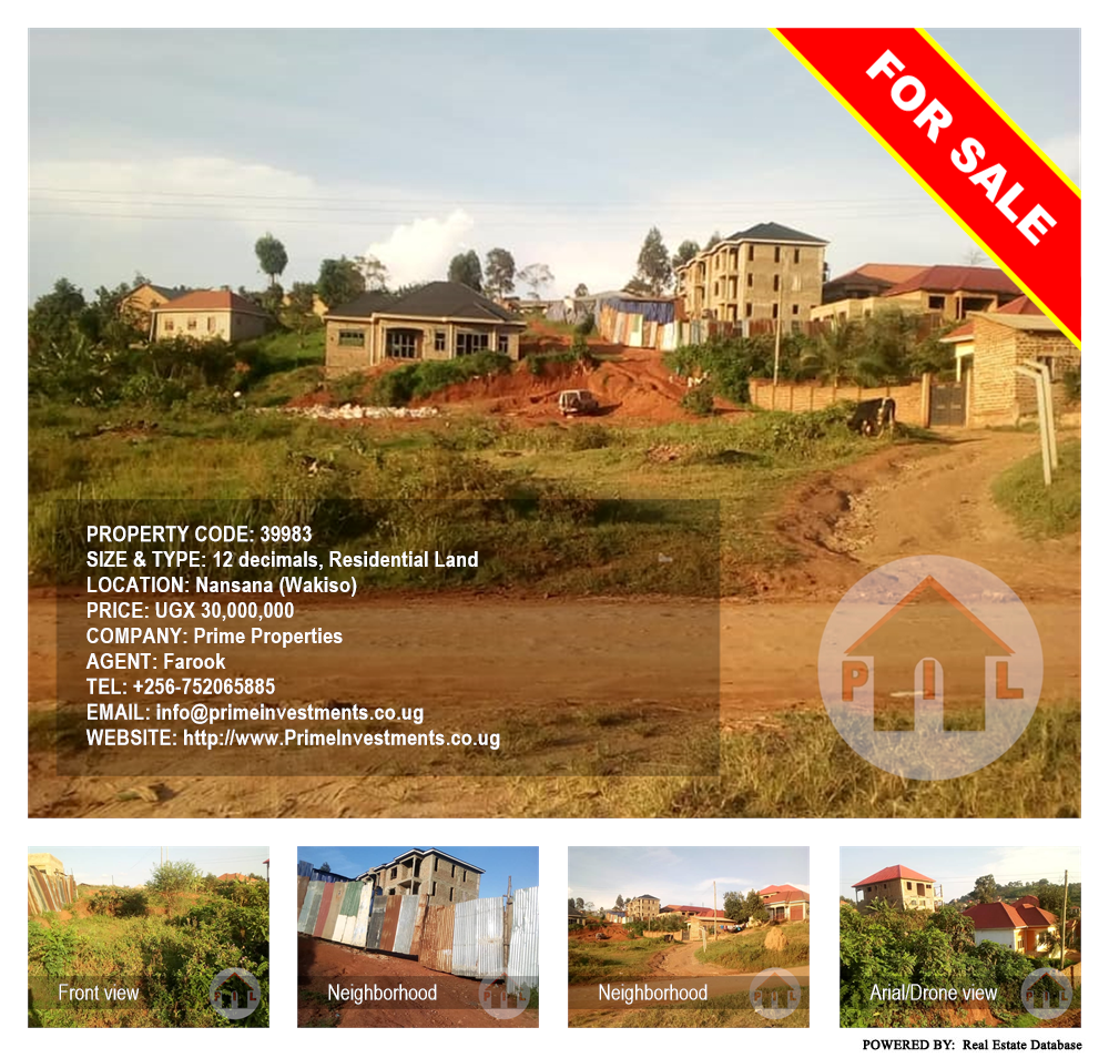 Residential Land  for sale in Nansana Wakiso Uganda, code: 39983