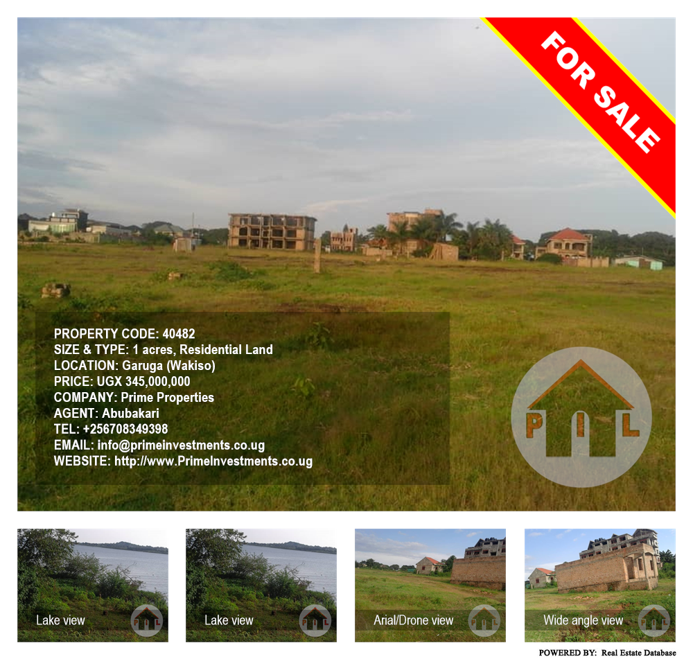 Residential Land  for sale in Garuga Wakiso Uganda, code: 40482