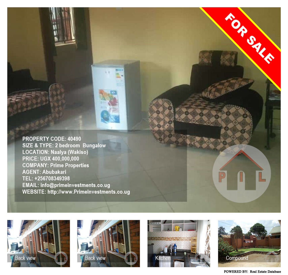 2 bedroom Bungalow  for sale in Naalya Wakiso Uganda, code: 40490