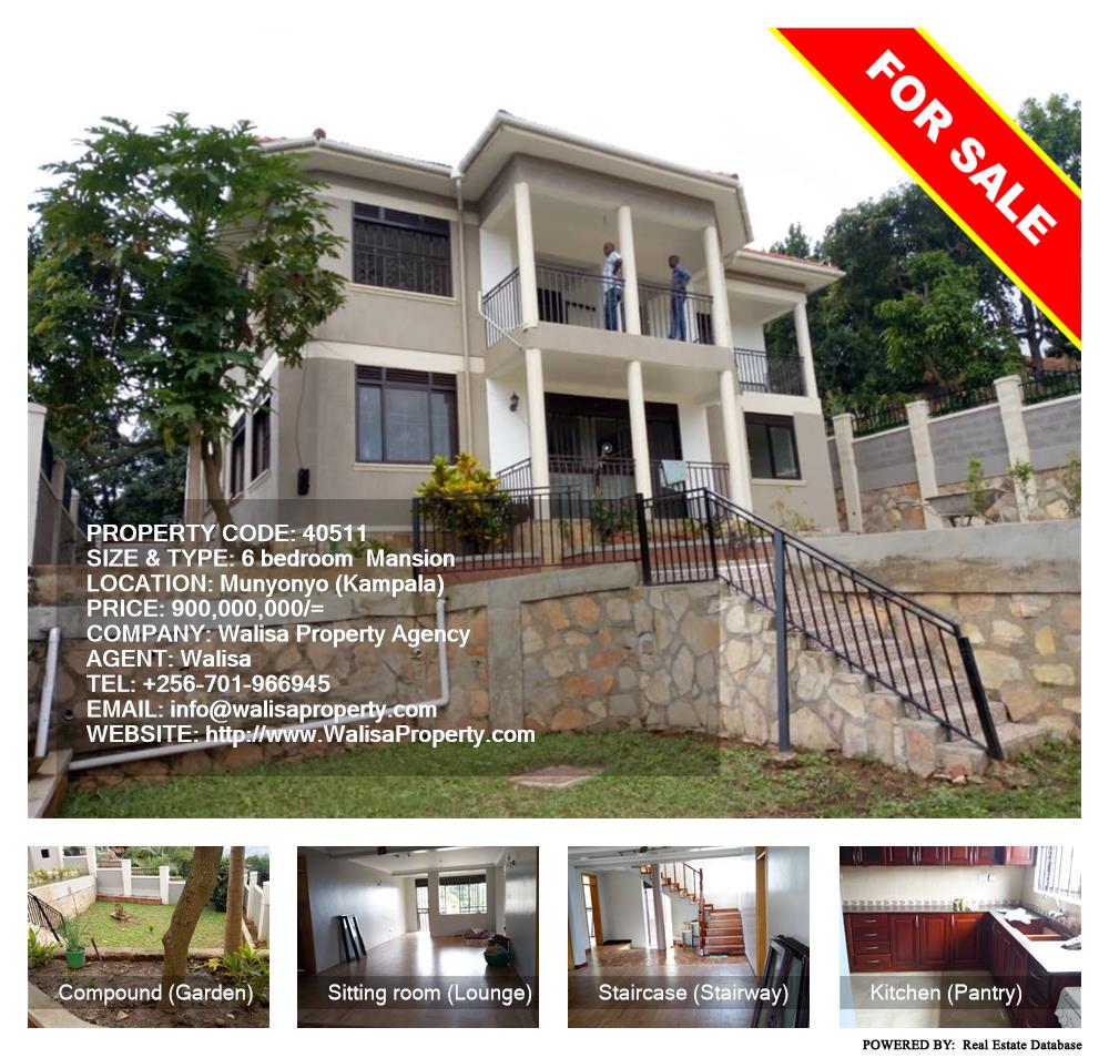 6 bedroom Mansion  for sale in Munyonyo Kampala Uganda, code: 40511