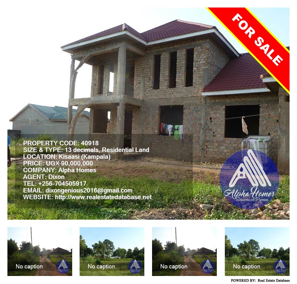 Residential Land  for sale in Kisaasi Kampala Uganda, code: 40918