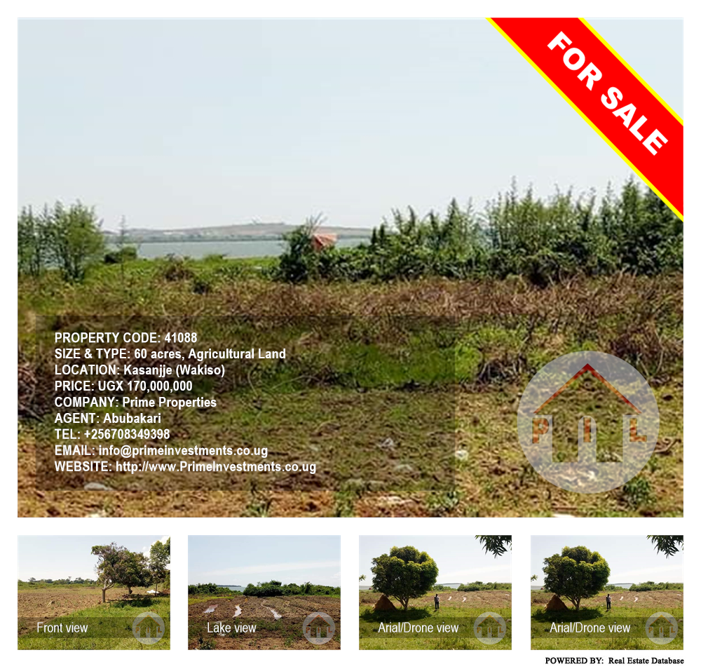 Agricultural Land  for sale in Kasanjje Wakiso Uganda, code: 41088