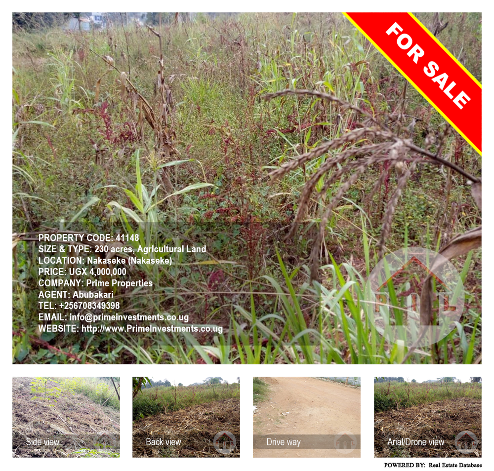 Agricultural Land  for sale in Nakaseke Nakaseke Uganda, code: 41148