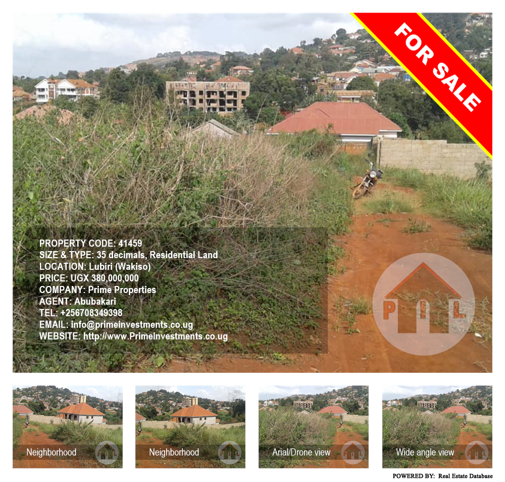 Residential Land  for sale in Lubiri Wakiso Uganda, code: 41459