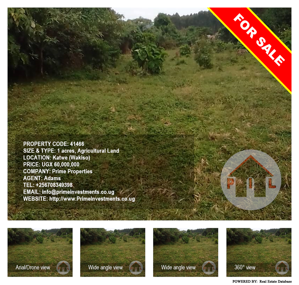 Agricultural Land  for sale in Katwe Wakiso Uganda, code: 41466